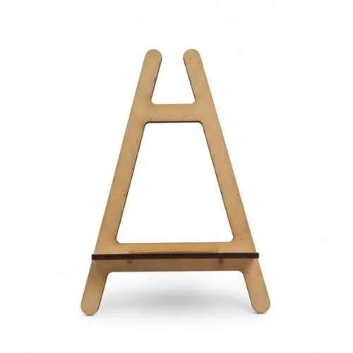 Kit 10 Cavalete de Mesa Suporte Pintura 10x15 mdf