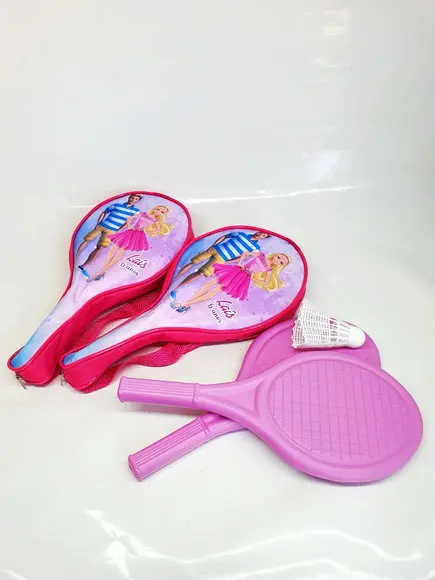 Kit Bolsa + Raquete - Barbie