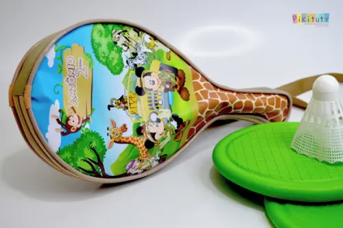 Kit Bolsa + Raquete - Mickey Safari