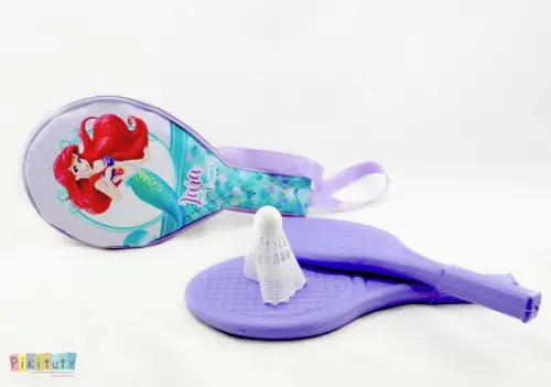 Kit Bolsa + Raquete Ariel a Pequena Sereia
