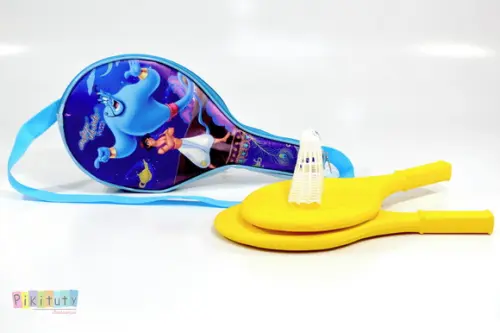 Kit Bolsa + Raquete Aladdin e Jasmine