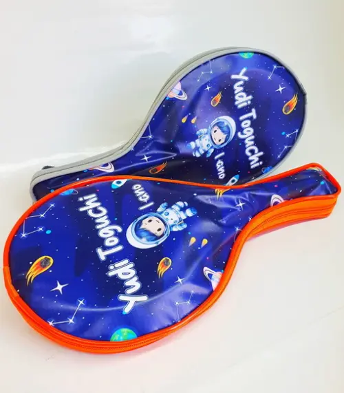 Kit Bolsa + Raquete Astronauta Galáxia