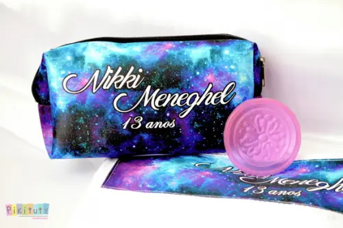 Kit c/ Sabonete Artesanal Nikki Meneghel Galáxia