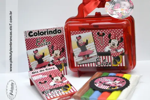 Kit Colorir + Massinha - Minnie