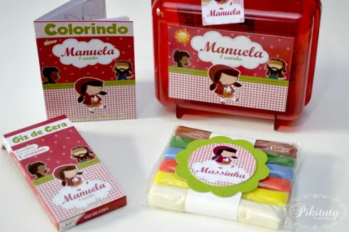 Kit Colorir + Massinha Chapeuzinho