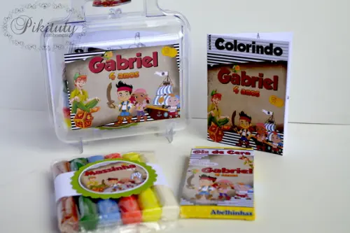 Kit Colorir + Massinha Maletinha Jake
