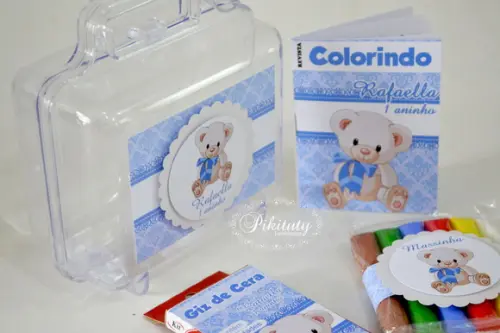 Kit Colorir + Massinha na maletinha