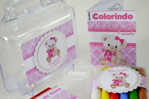Kit Colorir + Massinha na maletinha