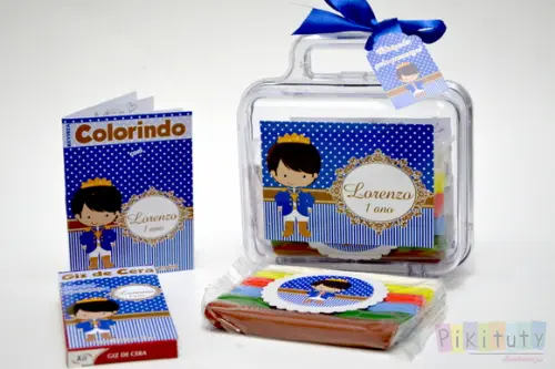 Kit Colorir + Massinha Príncipe