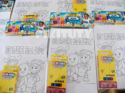 Kit Colorir Backyardigans