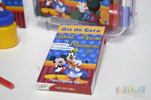 Kit Colorir + tintas e pincel na maleta