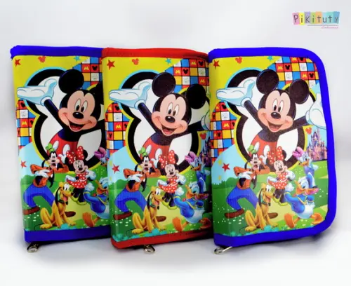 Kit Colorir de Luxo c/ estojo Organizador Multiuso - Mickey