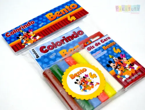 Kit colorir médio c/ massinha