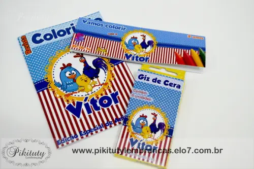Kit colorir médio