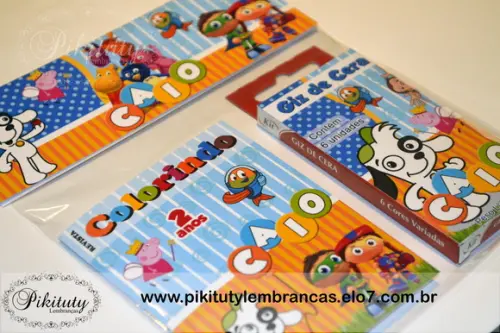 Kit Colorir mini revistinha