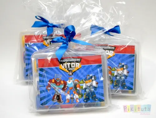 Kit colorir na Caixa - Transformers