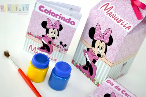 Kit Colorir na Caixa de Leite