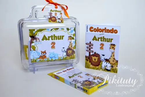 Kit Colorir na Maletinha