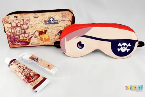 Kit Dental + Necessaire Pirata