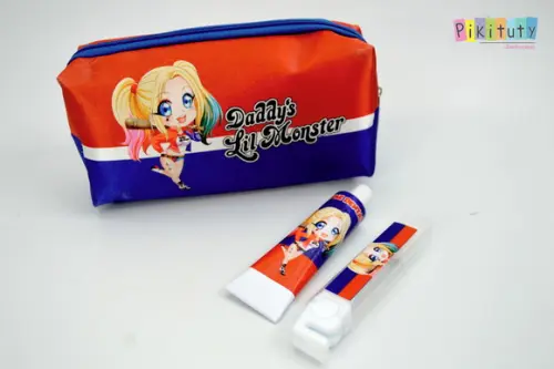 Kit Dental + necessaire Arlequina