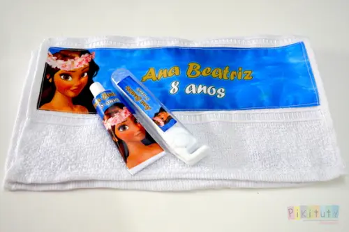 Kit Dental + Toalhinha - Moana