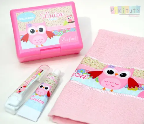 Kit Dental inbox - Corujinha
