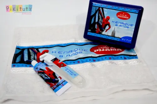 Kit Dental inbox - Homem Aranha
