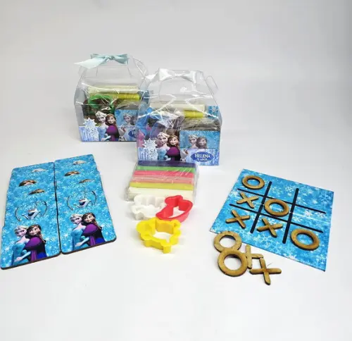 Kit Diversão com Jogo da Memória - Frozen