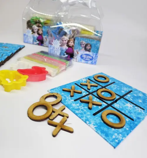 Kit Diversão com Jogo da Memória - Frozen