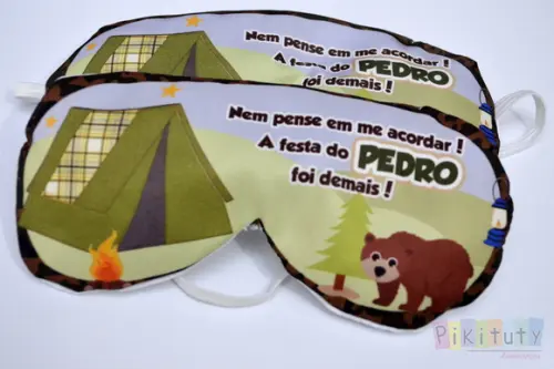 Kit Festa do Pijama Acampamento