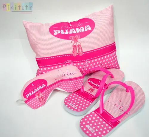Kit Festa do Pijama Bailarina