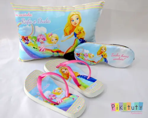 Kit Festa do Pijama Barbie