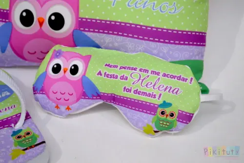 Kit Festa do Pijama Coruja