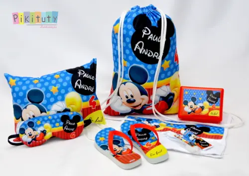Kit Festa do Pijama Mickey