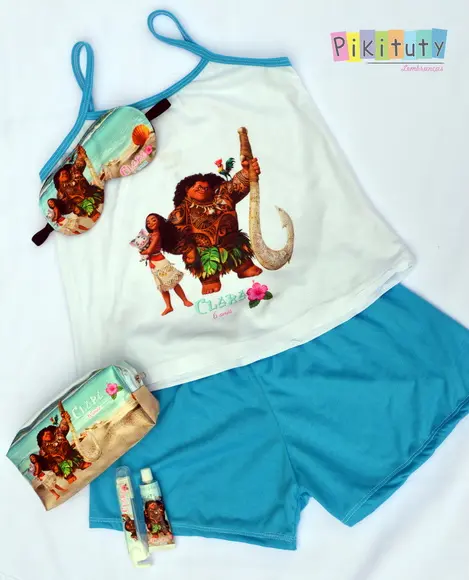 Kit Festa do Pijama Moana