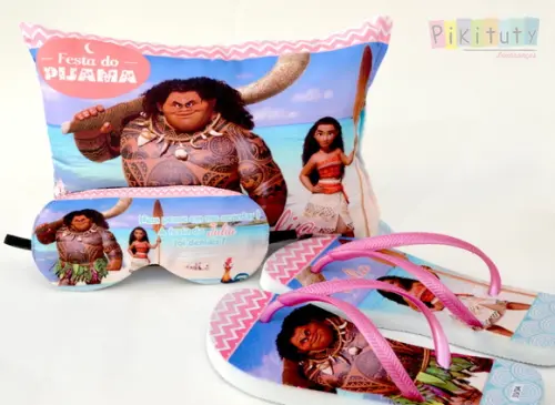 Kit Festa do Pijama Moana