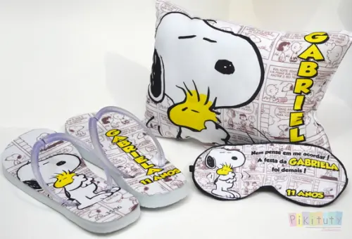 Kit Festa do Pijama Snoopy