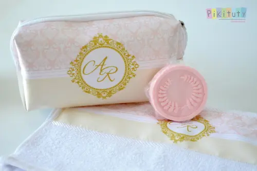 Kit Higiene c/ Sabonete Artesanal Casamento