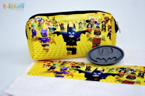 Kit Higiene c/ Sabonete Artesanal Batman Lego