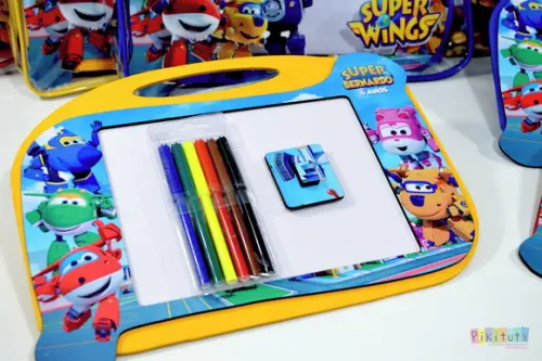 Kit Luxo Lousa mágica - Super Wings