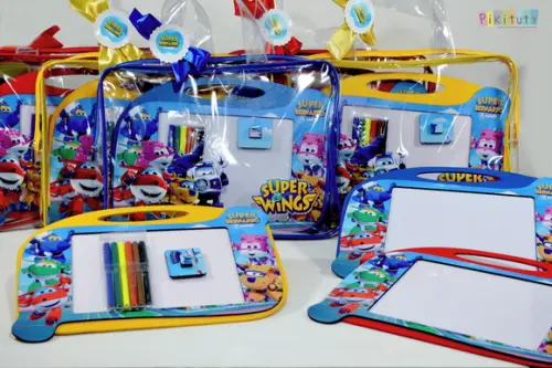 Kit Luxo Lousa mágica - Super Wings