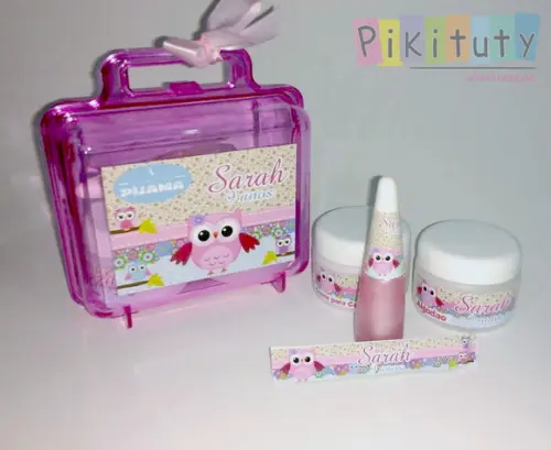 Kit Manicure com Maletinha em Acrílico