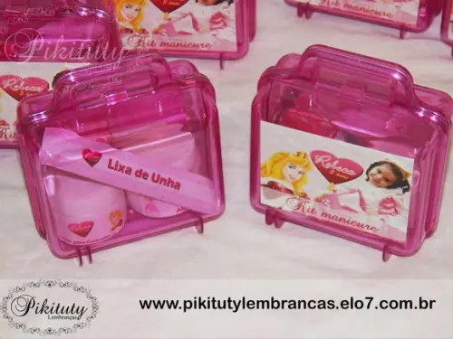 Kit Manicure com Maletinha em Acrílico