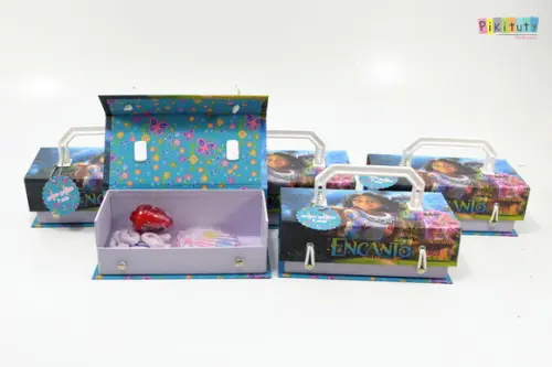 Kit Maquiagem - Maleta em Cartonagem - Encanto Disney