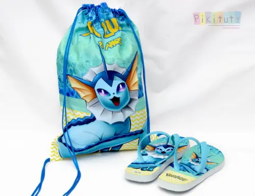 Kit Mochila + Chinelo Pokemon