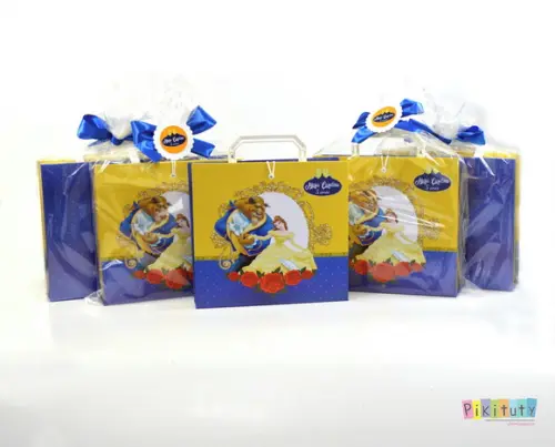 Kit Pintura com Maleta em Cartonagem - a Bela e a Fera