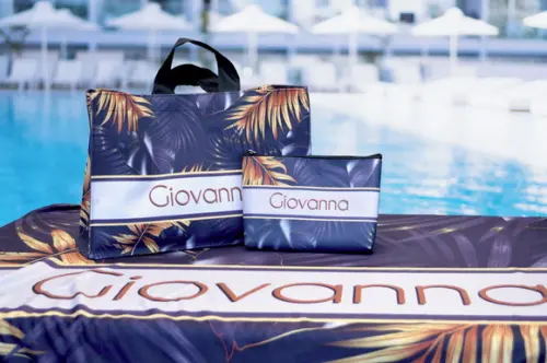 Kit Verão completo: Canga + bolsa bag + necessaire