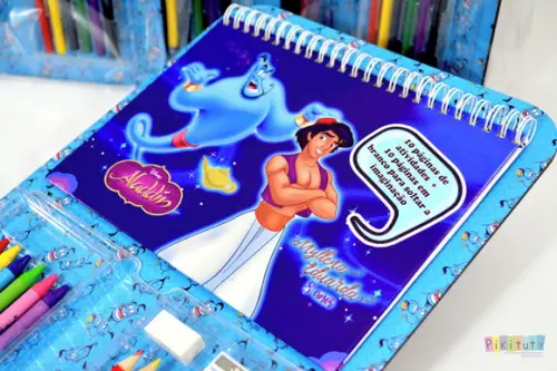 Lançamento! Kit de atividades Aladdin