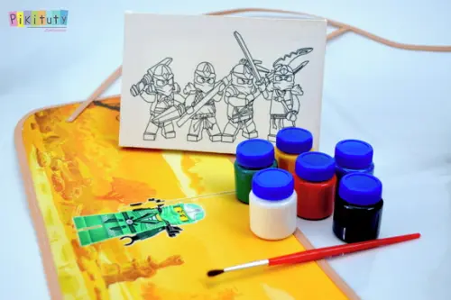 Lançamento! Kit Pìntura Lego