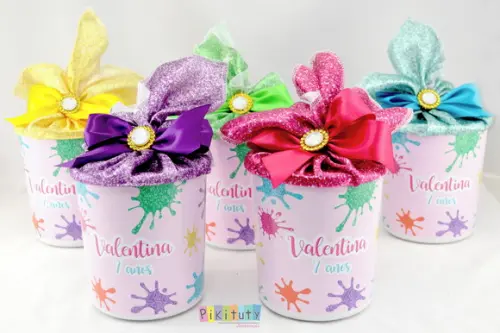Lata Centro de Mesa - Slime